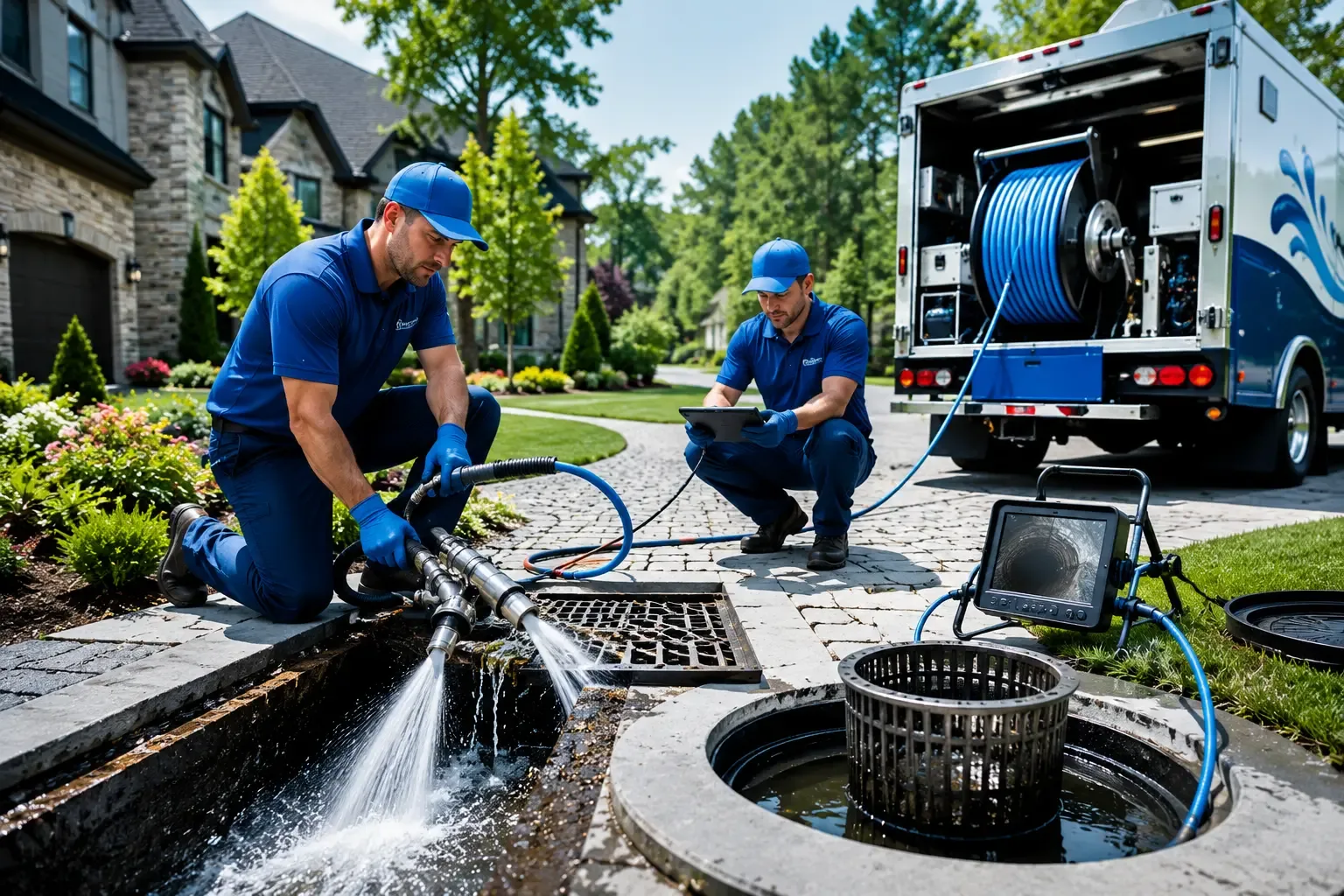 Local outdoor drain cleaning professionals in Manchester, MA